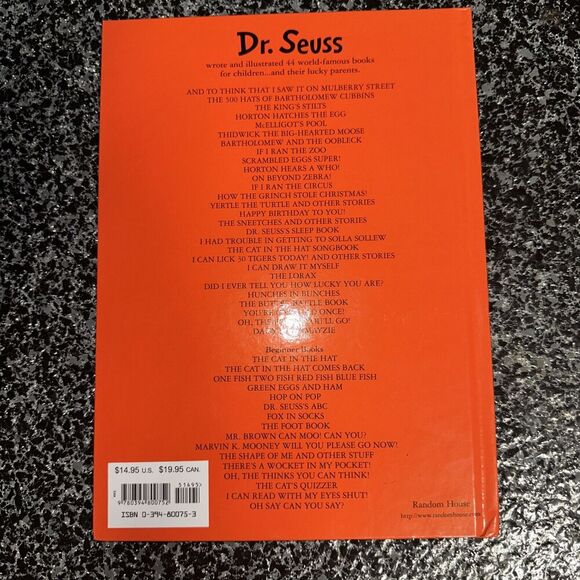 Dr Seuss Bartholomew and the Oobleck Hardcover Book - Picture 2 of 3
